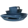 Набір посуду Lifeventure Ellipse Camping Tableware Set navy синій