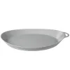 Тарілка Lifeventure Ellipse Plate light grey світло-сіра