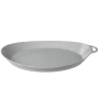 Тарілка Lifeventure Ellipse Plate light grey світло-сіра