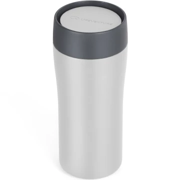 Термогорнятко Lifeventure One Touch Thermal Mug 0.35 L light grey світло-сіре Термогорнятко Lifeventure One Touch Thermal Mug 0.35 L light grey світло-сіре
