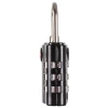 Замок Lifeventure TSA Combi Lock black чорний Замок Lifeventure TSA Combi Lock black чорний