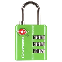 Замок Lifeventure TSA Combi Lock green зелений