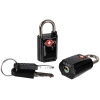 Замок Lifeventure TSA Mini Padlocks 2-Pack black чорний