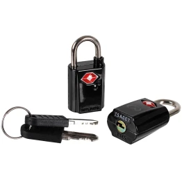 Замок Lifeventure TSA Mini Padlocks 2-Pack black чорний