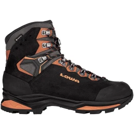 Черевики чоловічі LOWA Camino Evo GTX black-orange чорно-оранжеві