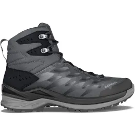Черевики чоловічі LOWA Ferrox GTX MID black-anthracite чорно-сірі