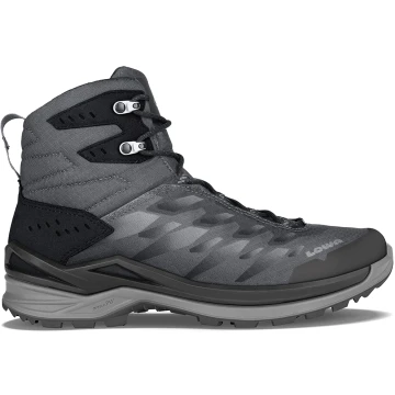 Черевики чоловічі LOWA Ferrox GTX MID black-anthracite чорно-сірі