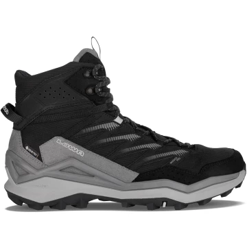 Черевики LOWA Maddox Pro GTX MID чоловічі black-grey чорно-сірі