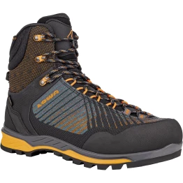 Черевики LOWA Mangart GTX MID чоловічі anthracite-flame сіро-жовті