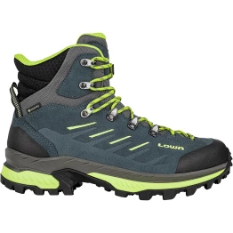 Черевики LOWA Randir GTX MID чоловічі blue-lime синій-лайм