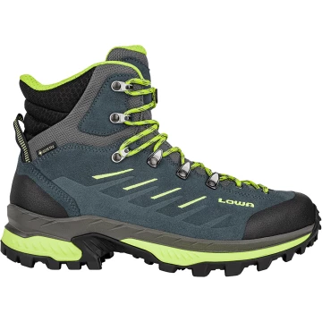 Черевики LOWA Randir GTX MID чоловічі blue-lime синій-лайм