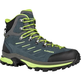 Черевики LOWA Randir GTX MID чоловічі blue-lime синій-лайм