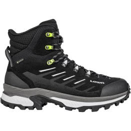Черевики LOWA Randir GTX MID чоловічі black-grey чорно-сірі