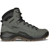 Черевики LOWA Renegade Evo GTX MID чоловічі dark grey-black сіро-чорні