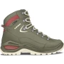 Черевики LOWA Renegade Evo GTX MID W жіночі grey green-panna олива