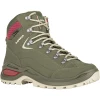 Черевики LOWA Renegade Evo GTX MID W жіночі grey green-panna олива