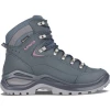 Черевики LOWA Renegade Evo GTX MID W жіночі steel blue-old rose сині