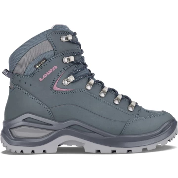 Черевики LOWA Renegade Evo GTX MID W жіночі steel blue-old rose сині