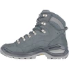 Черевики LOWA Renegade Evo GTX MID W жіночі steel blue-old rose сині