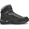 Черевики LOWA Renegade Warm GTX MID чоловічі black-grey чорно-сірі