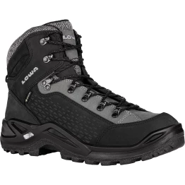 Черевики LOWA Renegade Warm GTX MID чоловічі black-grey чорно-сірі