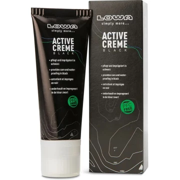 Крем LOWA  Active Creme 75 ml black чорний