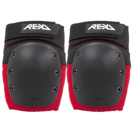 Захист коліна REKD Ramp Knee Pads black-red чорний/червоний
