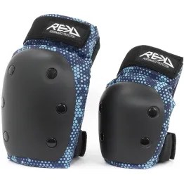 Захист набір REKD Heavy Duty Double Jr black-blue чорний/синій