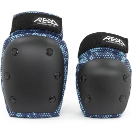 Захист набір REKD Heavy Duty Double Jr black-blue чорний/синій