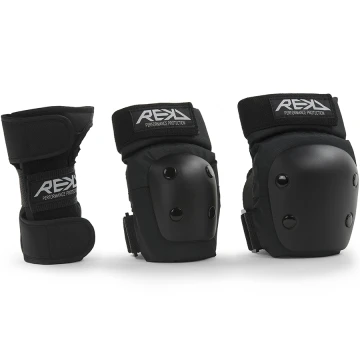 Захист набір REKD Heavy Duty Jr black чорний Захист набір REKD Heavy Duty Jr black чорний