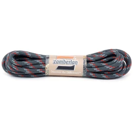Шнурівки Zamberlan Round Laces 085 Grey/Red сірі/червоні