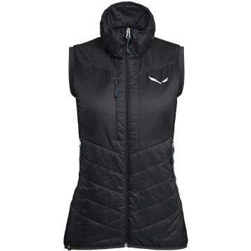 Безрукавка Salewa Ortles Hybrid Tirolwool Celliant Wms Vest жіноча чорна