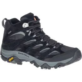 Черевики Merrell Moab 3 Mid GTX Mns чоловічі black/grey чорні
