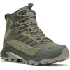 Черевики Merrell Moab Speed 2 Thermo MID WP Mns чоловічі olive оливкові