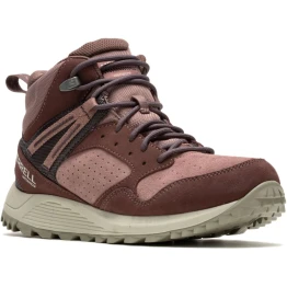 Черевики Merrell Wildwood Mid LTR WP Wmn жіночі marron/burlwood бордові/коричневі