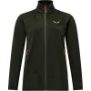 Фліс Salewa Puez Altavia Pl Jkt Wmn жіночий 5280 темно-оливковий