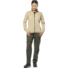 Фліс Salewa Puez Waffle Hyb PL Wmn жіночий 7180 бежевий