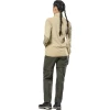 Фліс Salewa Puez Waffle Hyb PL Wmn жіночий 7180 бежевий