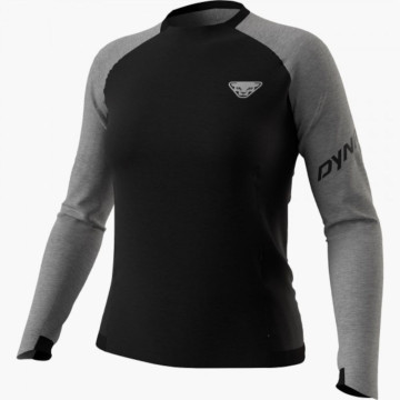 Флісова кофта Dynafit 24/7 PTC Pullover Wms жіноча 0541 чорна/сіра