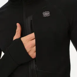 Флісова кофта Turbat Ilma Hood Mns чоловіча jet black чорна