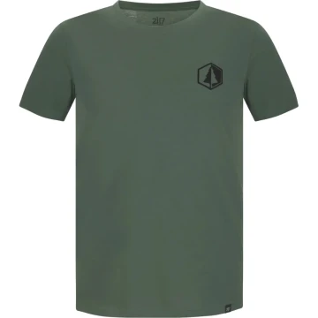 Футболка 2117 of Sweden Apelviken T-Shirt Mns чоловіча forest green темно-зелена