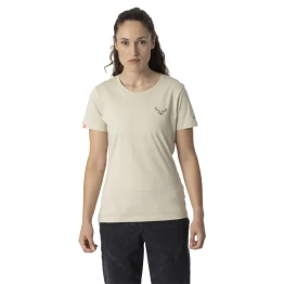 Футболка Dynafit 24/7 Graphic T-Shirt Wmn жіноча 7961 бежева