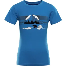 Футболка Alpine Pro Dallo 3 дитяча 697PC синя