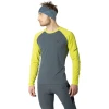 Футболка Dynafit Alpine Pro L/S Tee Mns чоловіча 5A31 жовта/чорна Футболка Dynafit Alpine Pro L/S Tee Mns чоловіча 5A31 жовта/чорна