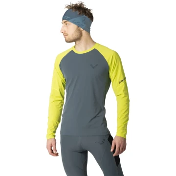 Футболка Dynafit Alpine Pro L/S Tee Mns чоловіча 5A31 жовта/чорна Футболка Dynafit Alpine Pro L/S Tee Mns чоловіча 5A31 жовта/чорна