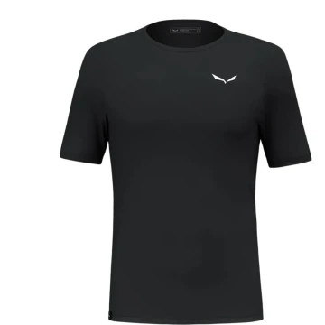 Футболка Salewa Puez Sporty DRY Mns чоловіча 0910 чорна Футболка Salewa Puez Sporty DRY Mns чоловіча 0910 чорна