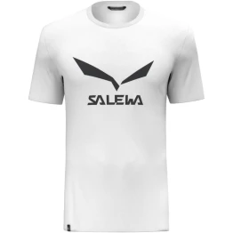 Футболка Salewa Solidlogo Dri-Release чоловіча 0010 біла