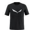 Футболка Salewa Solidlogo Dri-Release чоловіча 0910 чорна