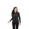 Футболка Turbat Cozy Logo 2 LS Wmn жіноча caviar чорна