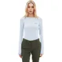Футболка Turbat Hike Lite LS Wmn жіноча glacier gray сіра